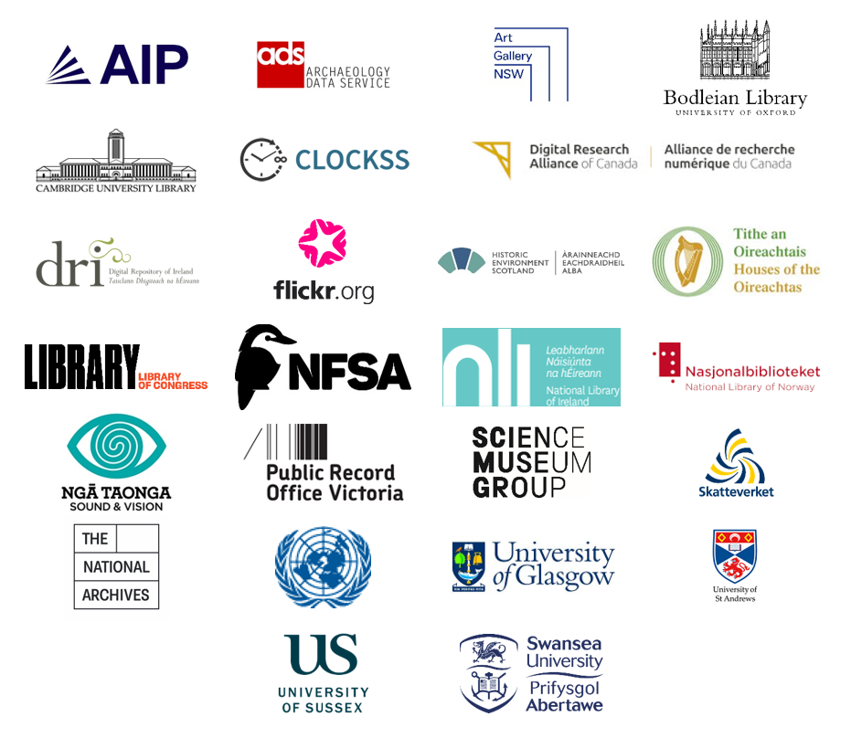 Logos of Bit List Council Member Organisations